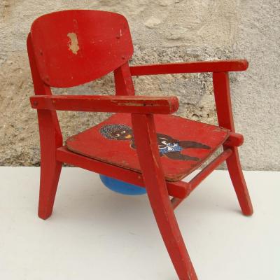 Chaise rouge 2