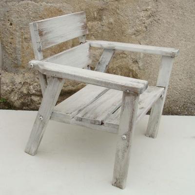 Fauteuil blanc 2